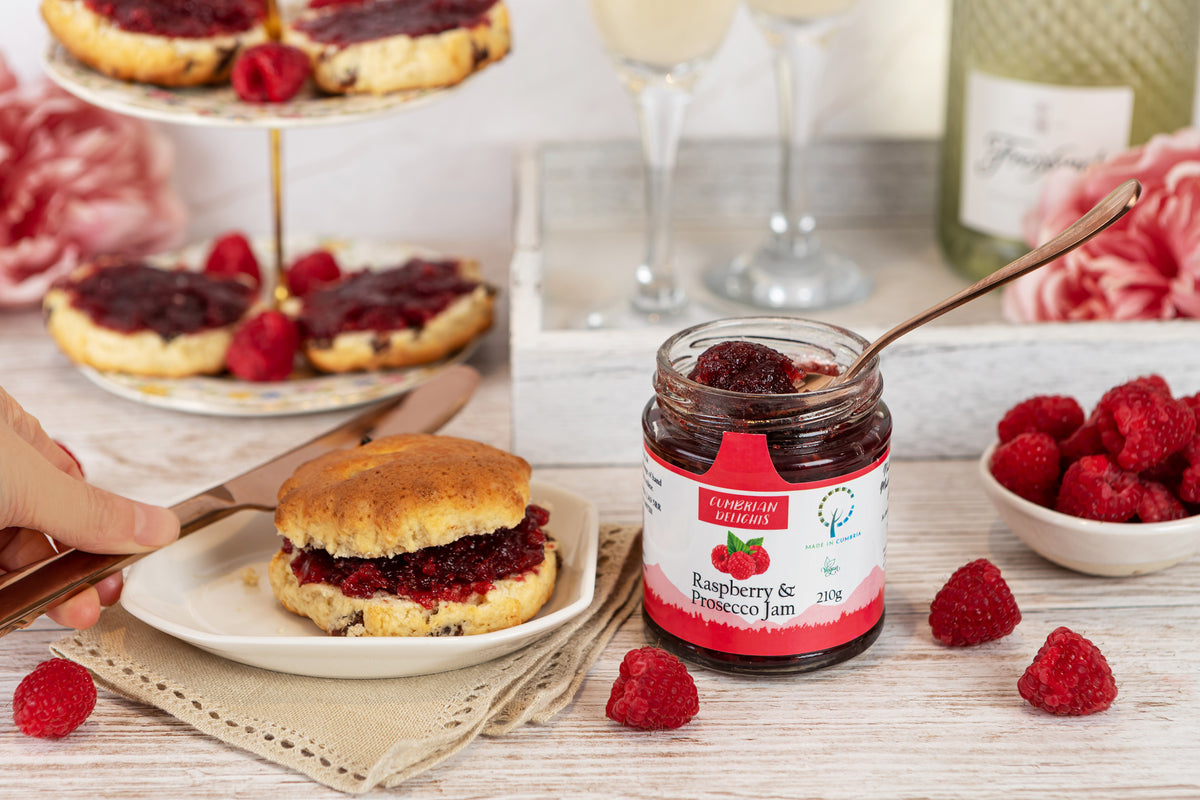 Raspberry & Prosecco Jam Lakeland Artisan