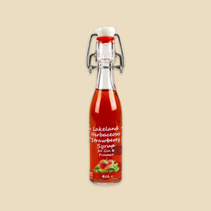 Lakeland Strawberry Fruit Syrup for Gin & Prosecco