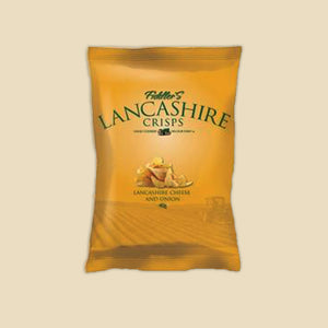 Fiddler's Lancashire Crisps- Creamy Lancashire Cheese And Onion