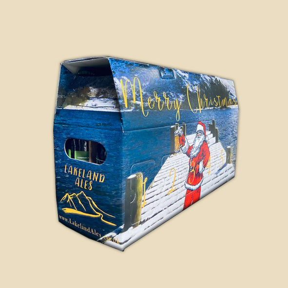Empty 12 Beers Christmas Box