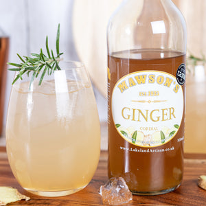 Ginger Cordial - 500ml Glass Bottle