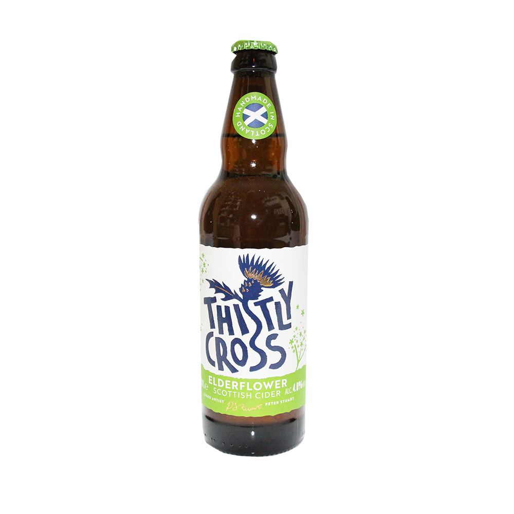 Thistly Cross Scottish Elderflower Cider