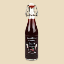 Load image into Gallery viewer, Lakeland Cherry Fruit Syrup for Gin &amp; Prosecco