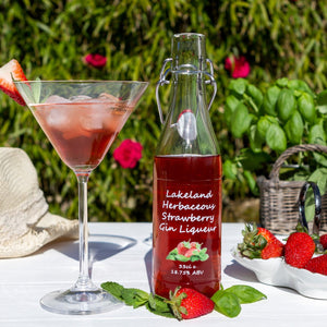 Lakeland Artisan - Lakeland Liqueurs - Herbaceous Strawberry Gin Liqueur