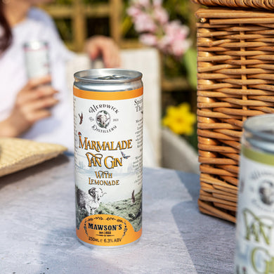 Marmalade Yan Gin and Lemonade Can