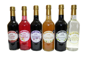 Mawson's Classic Cordials - 6 x 500ml Glass Bottle