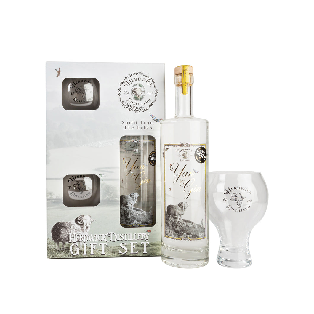 Herdwick Distillery Yan Gin & Glass gift set