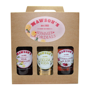 Mawson's Summer Cordials - 6 x 500ml Glass Bottle