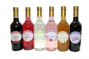 Mawson's Summer Cordials - 6 x 500ml Glass Bottle